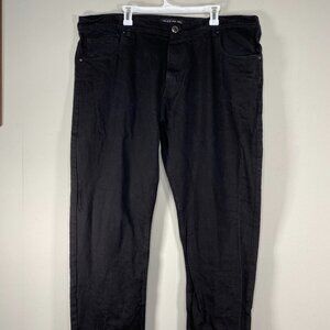 Arketype Straight Denim Jenas Men's 44 x 32 High Rise Black Casual Pants